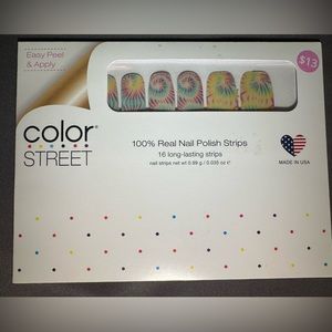 Color Street - retired- “Peace, Love, and Tie-Dye”